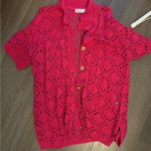 Free People Knit Beachy Top